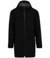 NS615 Native Spirit Unisex Waterproof Jacket Black colour image